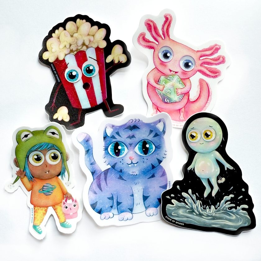 Cute Lil' Friends Stickers