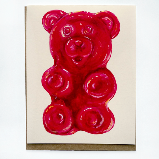 Gummy Bear Notecard