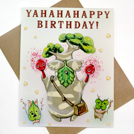 Korok Birthday Card