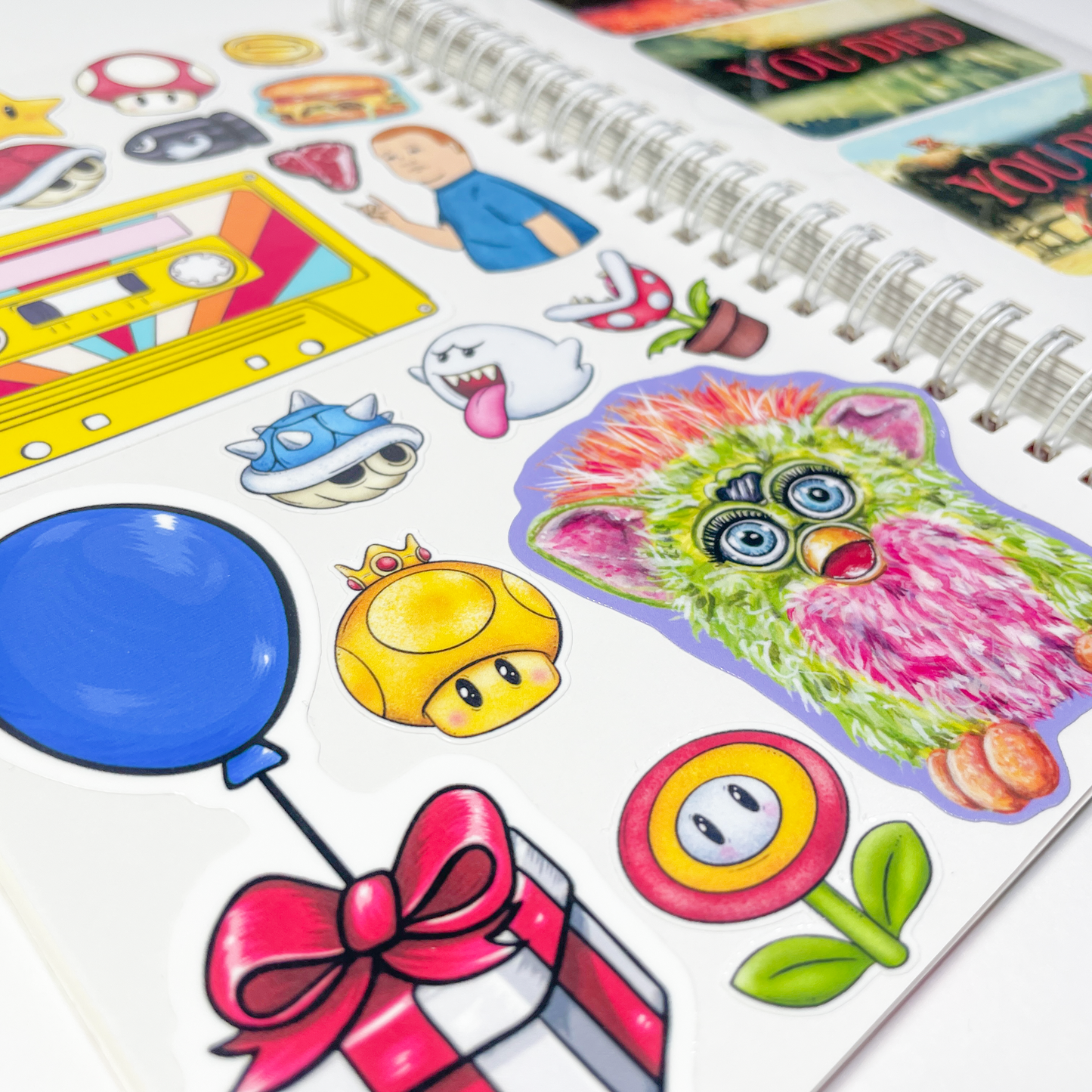 Animal Crossing Balloon Present Stickers