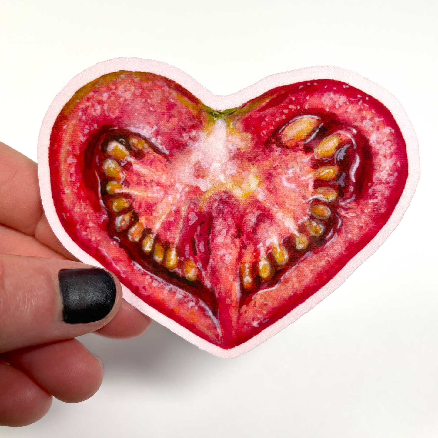 "I Love You From My Head Tomatoes" Greeting Cards & Stickers