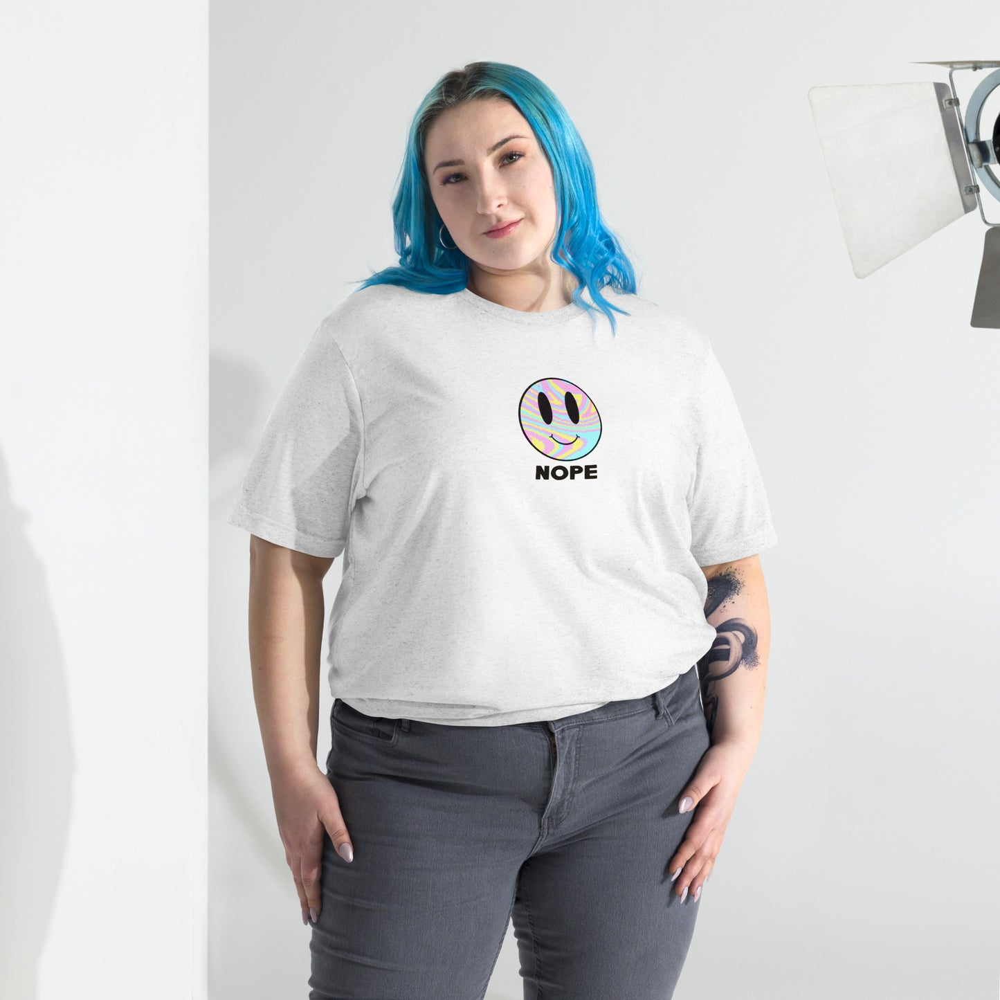 NOPE Smiley T-Shirt