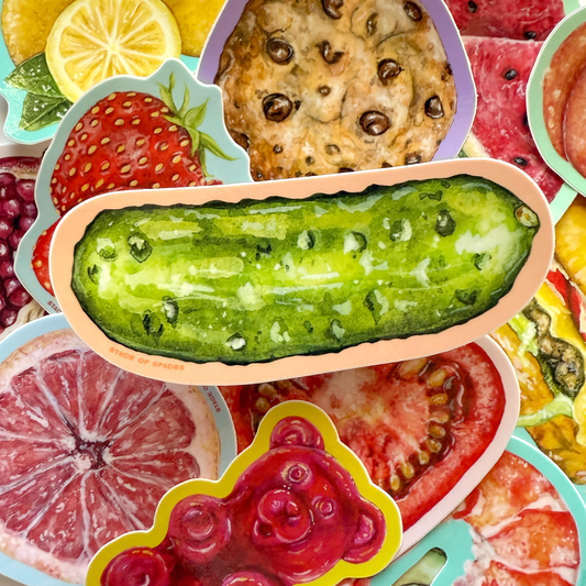 Food Illustration Stickers
