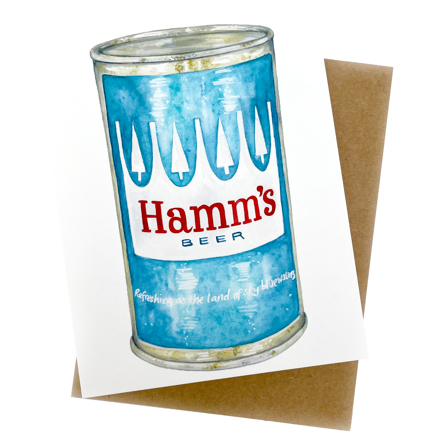 Hamm’s + PBR Notecards
