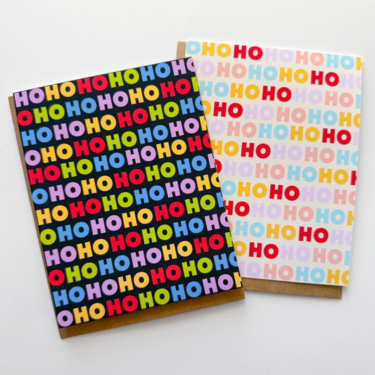 Ho Ho Ho Holiday Notecards