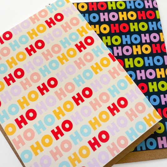 Ho Ho Ho Holiday Notecards