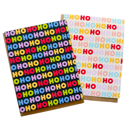 Ho Ho Ho Holiday Notecards