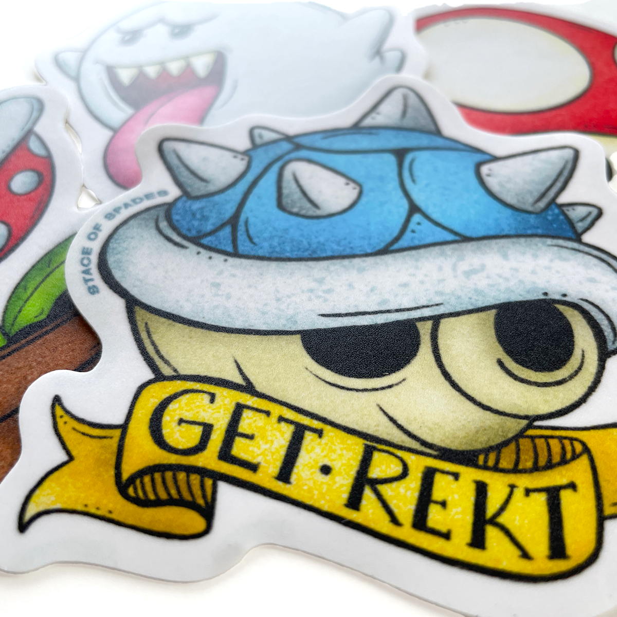 Mario Kart Inspired Stickers