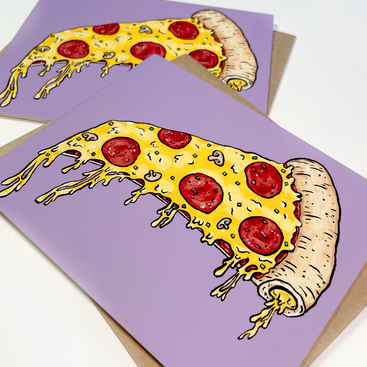 Pizza Greeting Card