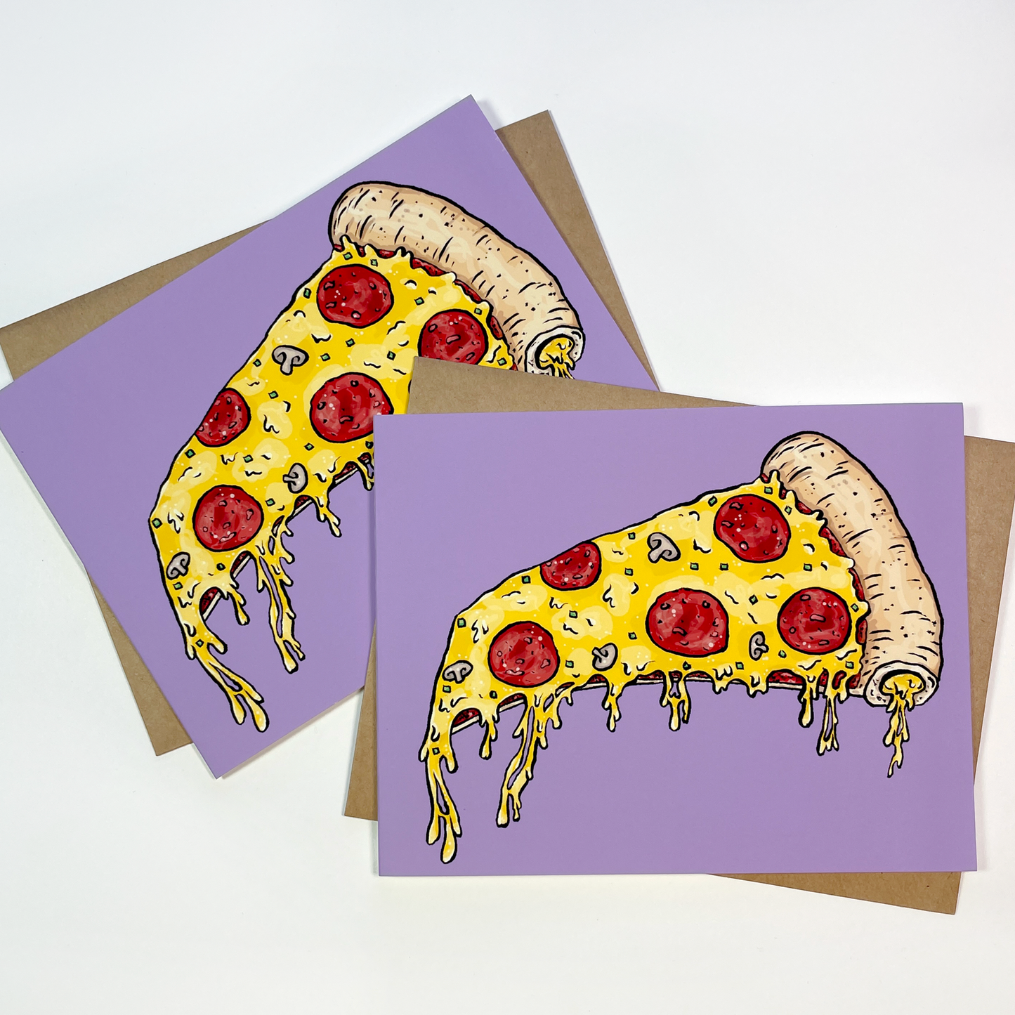 Pizza Greeting Card
