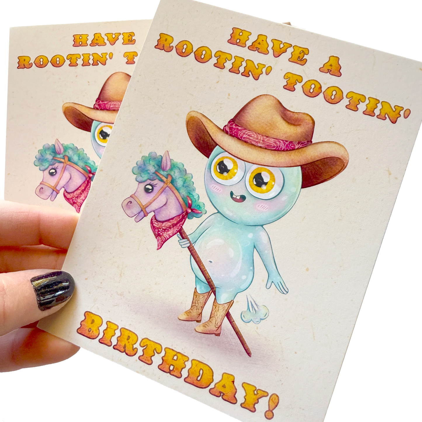 Rootin' Tootin' Birthday Card