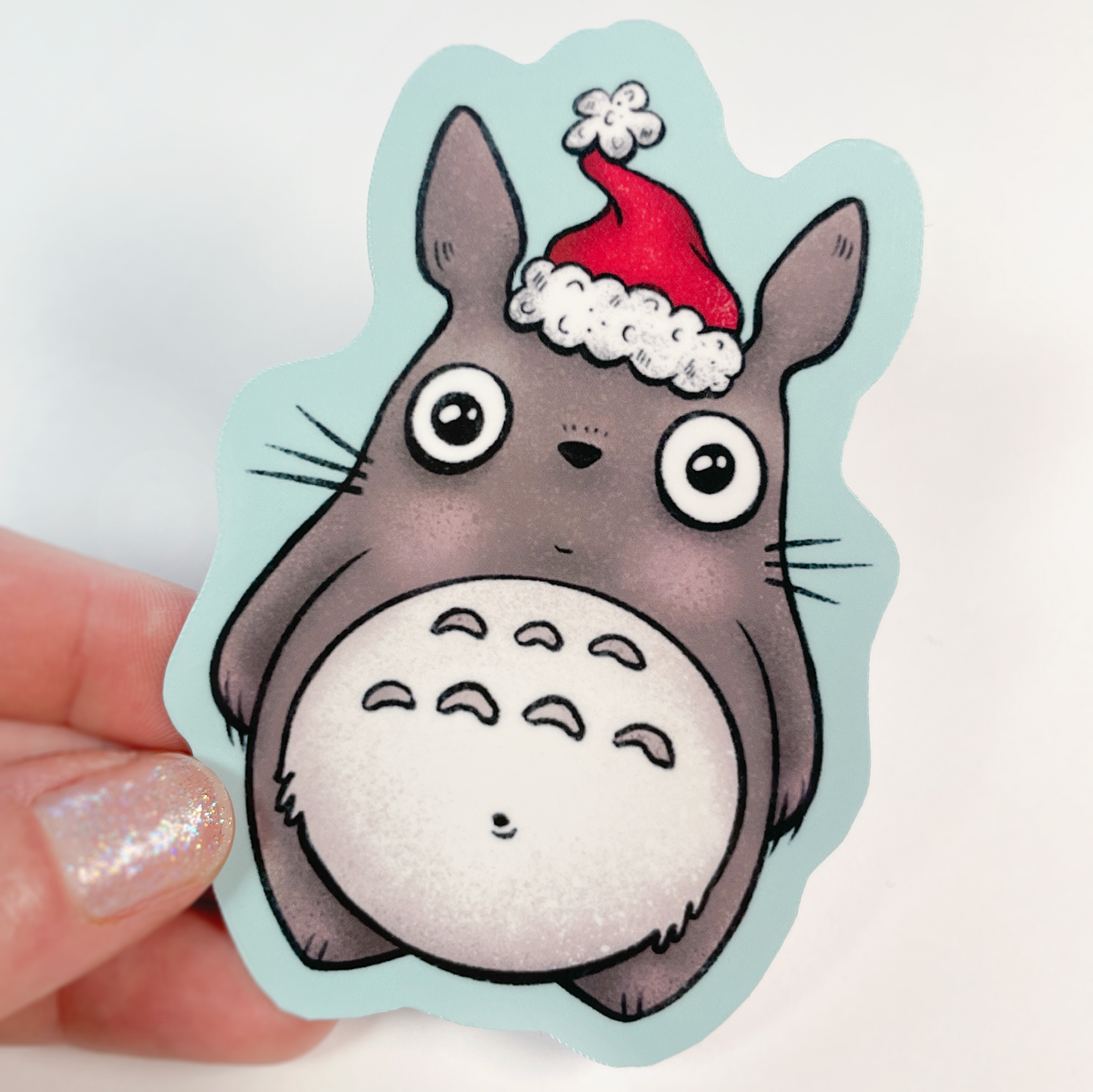Totoro Santa Stickers