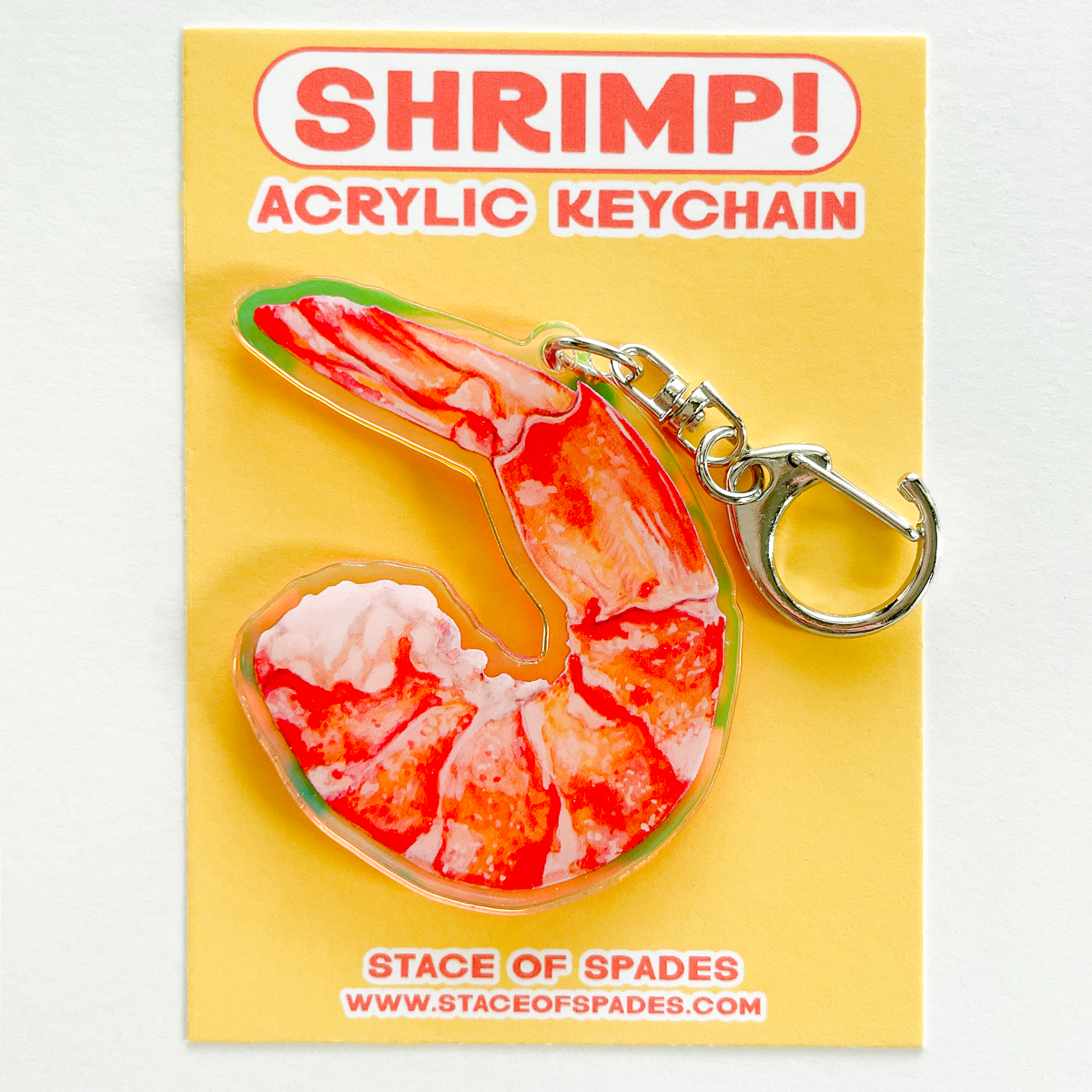 Shrimp Keychains