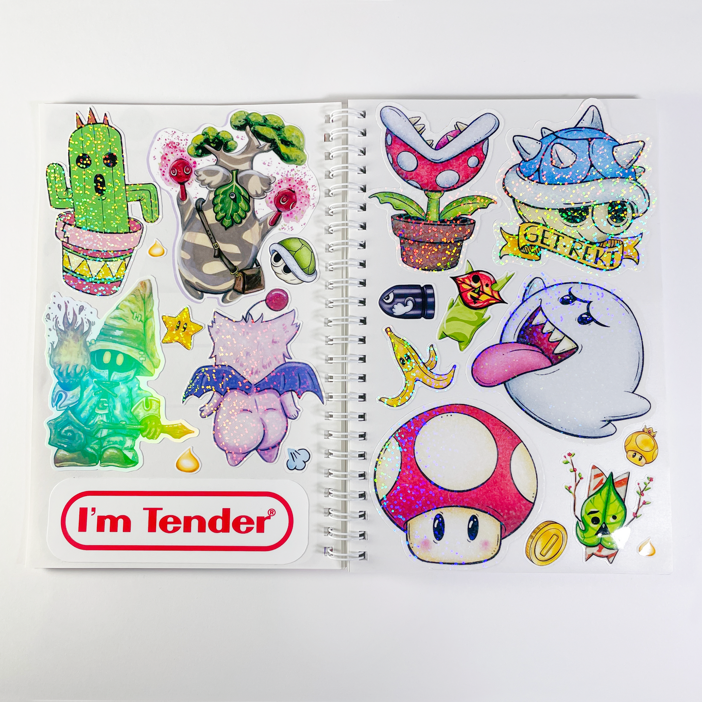 Reusable Sticker Notebooks