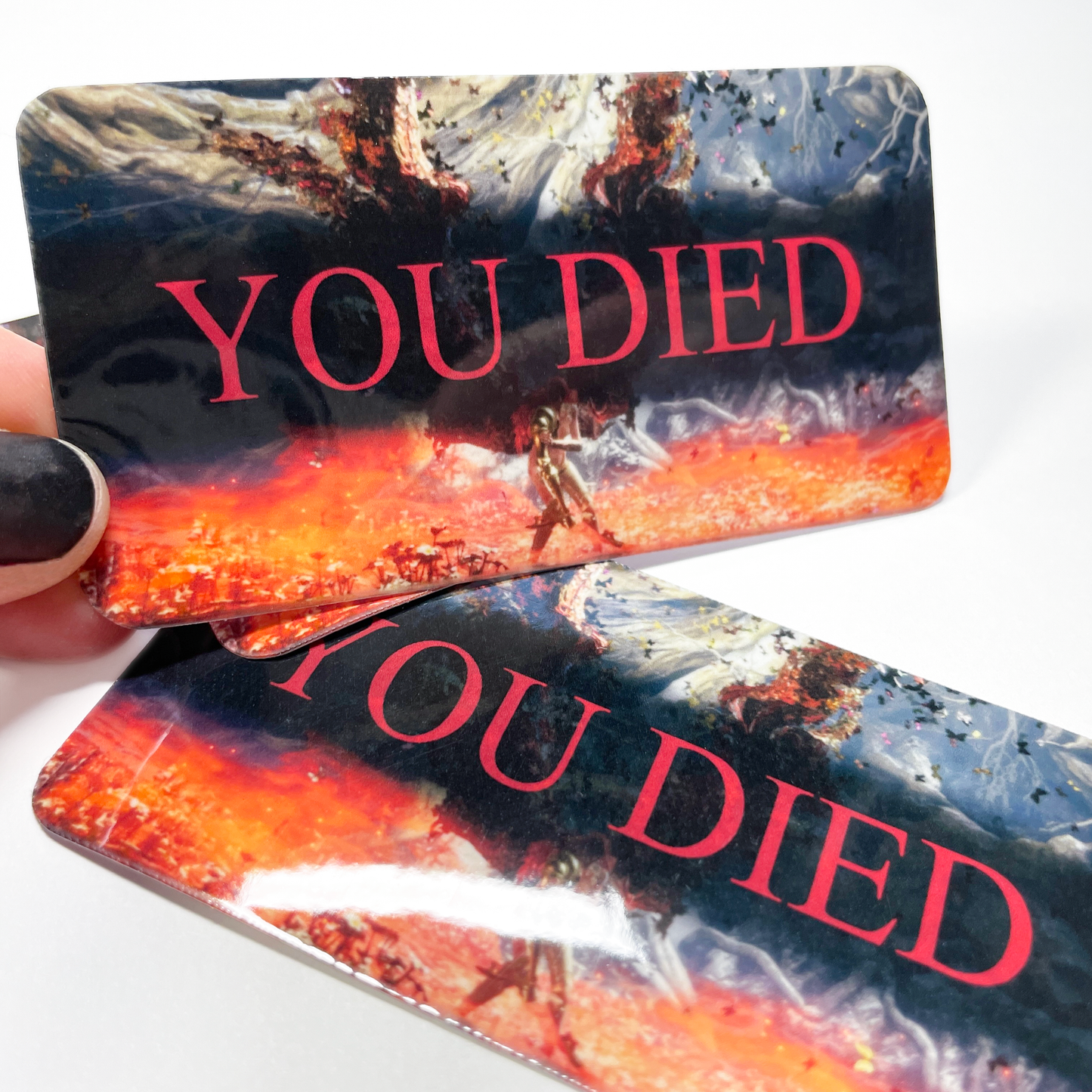 "YOU DIED" Stickers