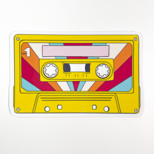 Cassette Tape Stickers (Singles)