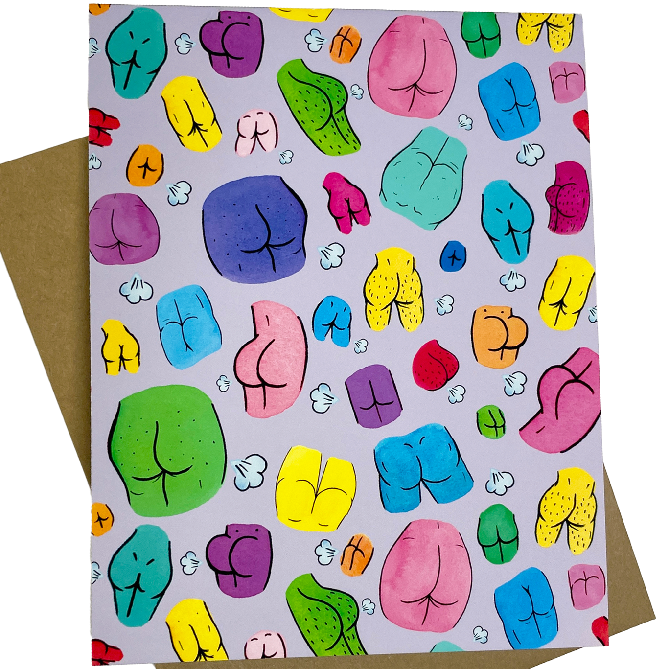 Tooty Booties Notecard
