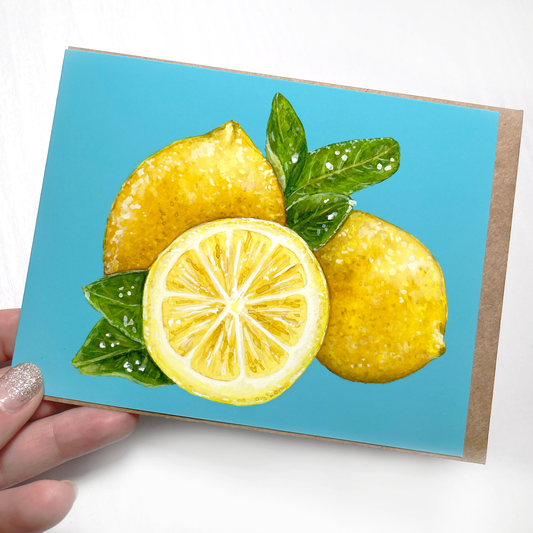 Food Illustration Greeting Cards