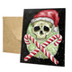 Skull and Crosscanes Card