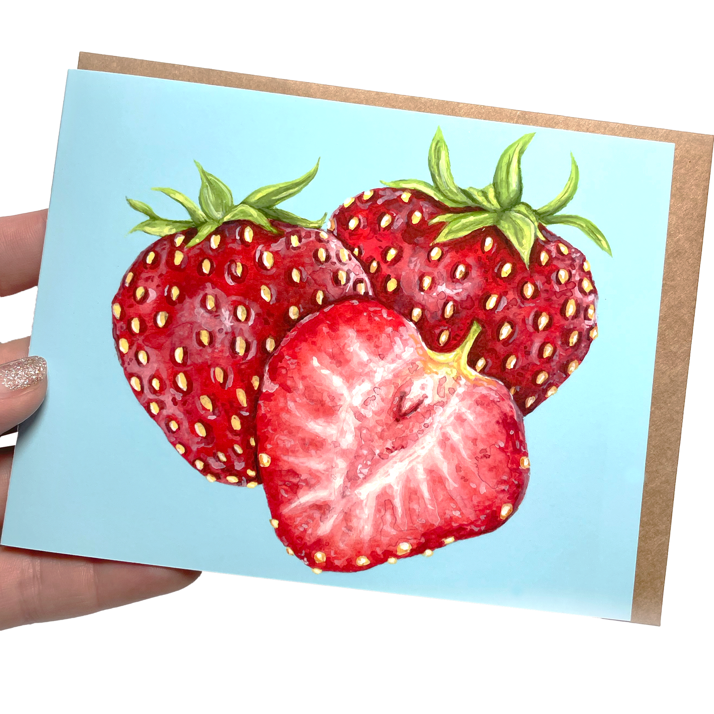 Food Illustration Notecards
