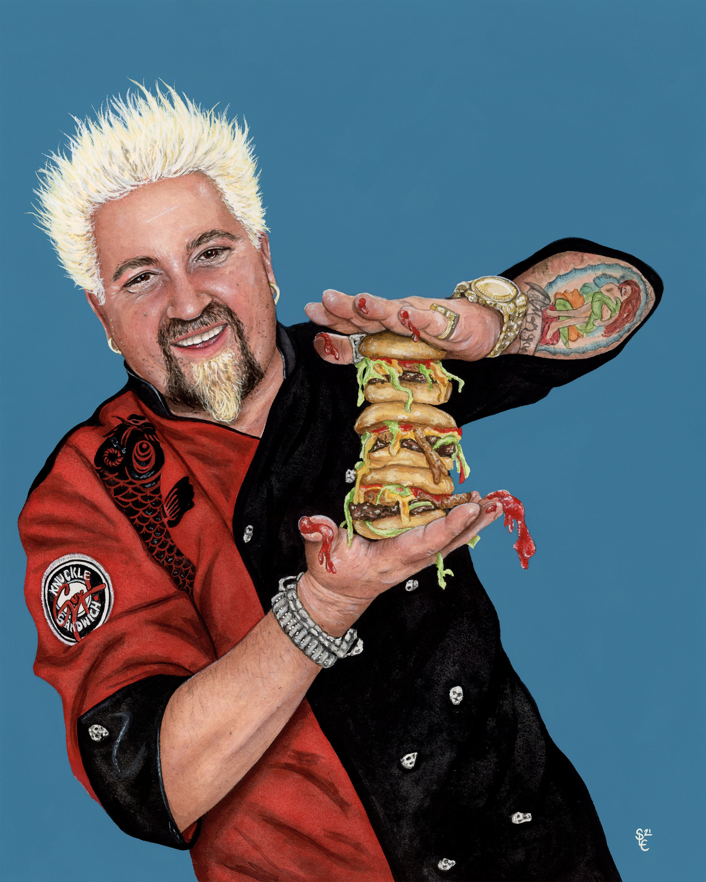 Guy Fieri Print