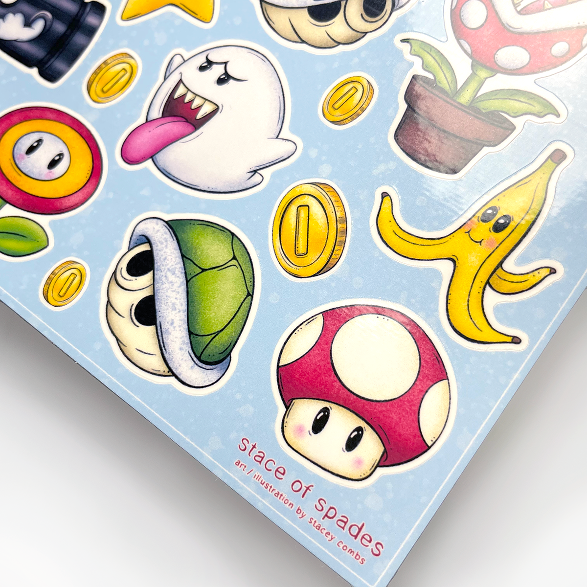 Mario Kart Sticker Sheet