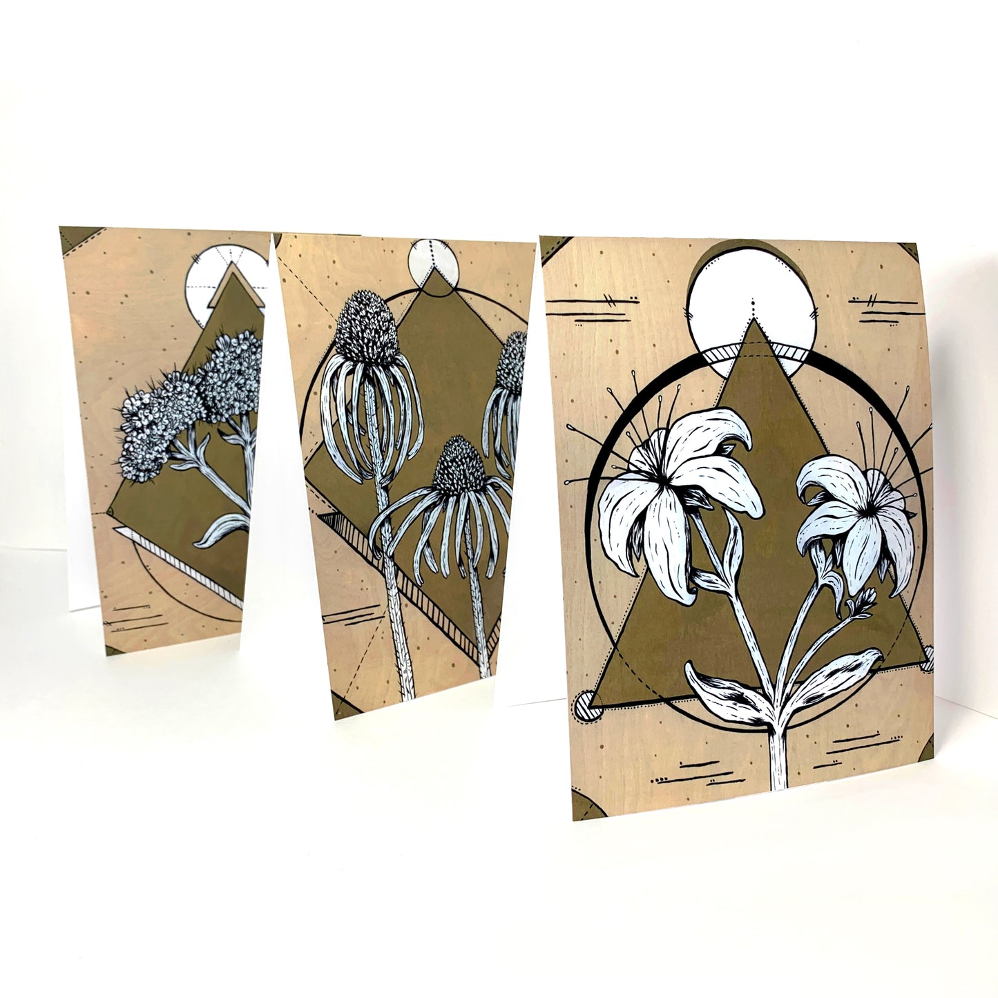 Golden Hour Greeting Card Set (3 Cards with Envelopes)