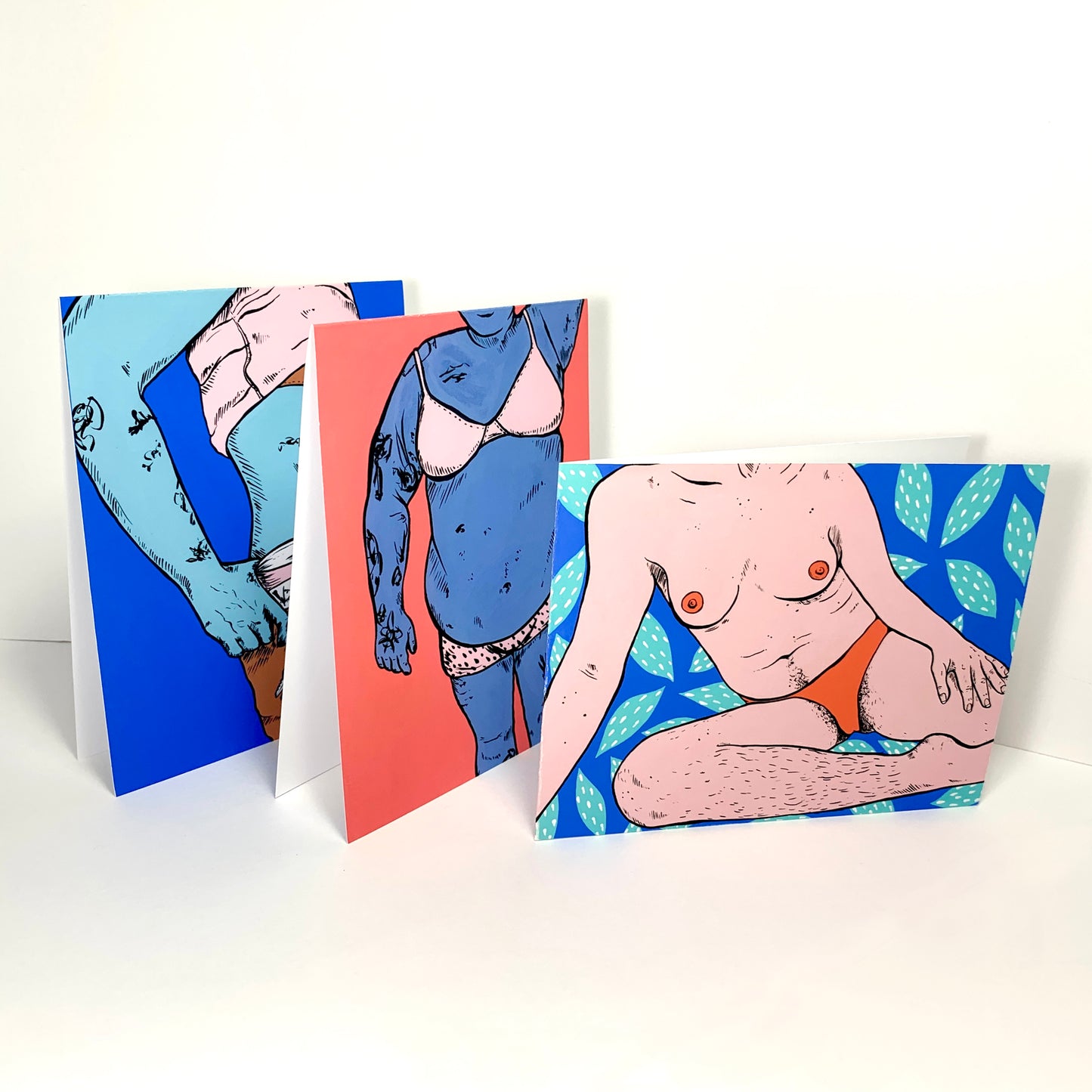 Body Project Greeting Card Sets (3 Cards with Envelopes)
