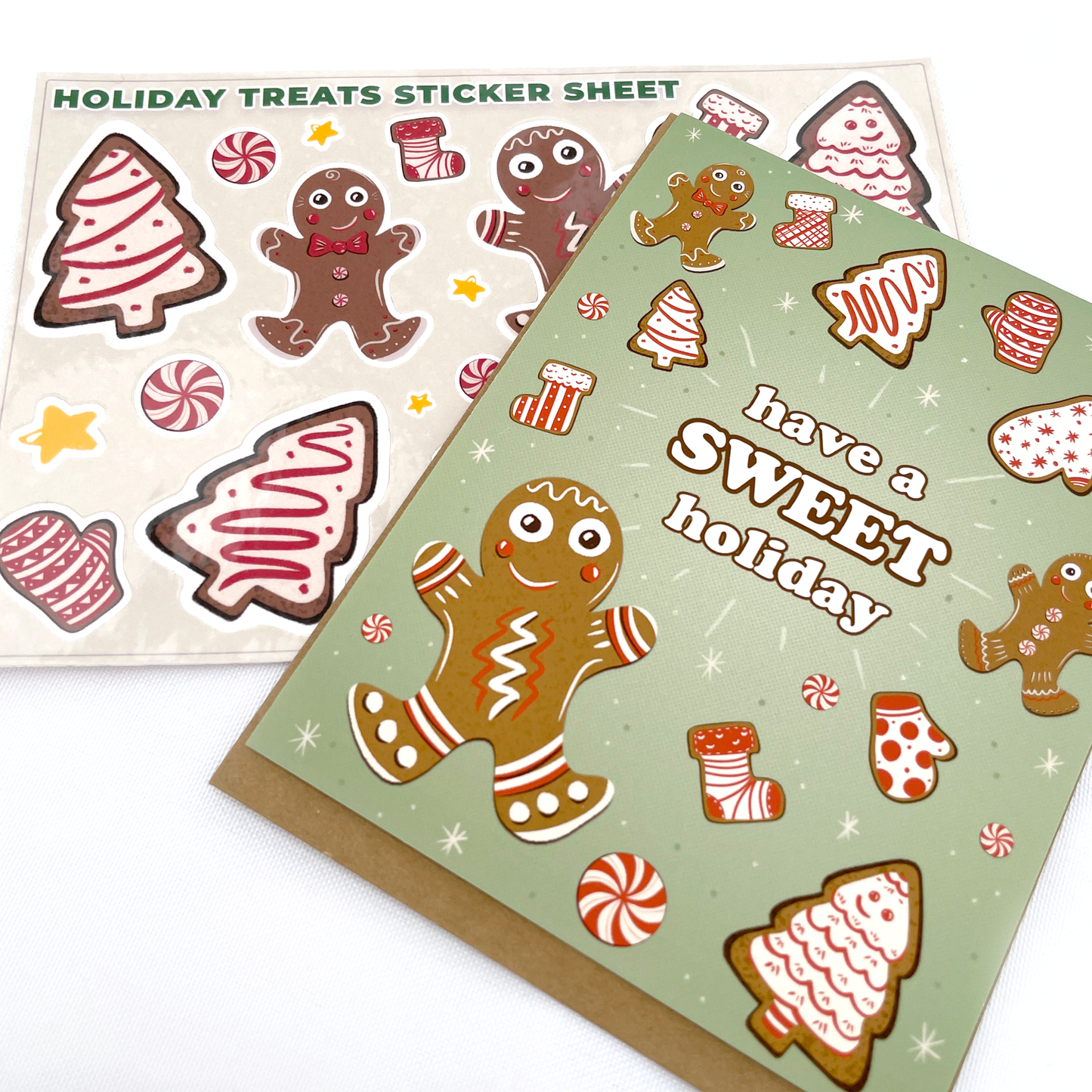 Holiday Treats! (Notecard, Sticker, and Sticker Sheet)